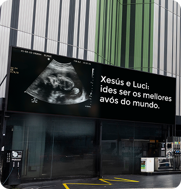 Se vas facer abuelos aos teus pais e queres darlle a boa nova a todo Santiago. 👶🎉
Agora podes berralo en 24 metros cadrados no panel de Pontepedriña.
Tedes ata o 10/12 para participar: galuresa.com/oregalomaisgra…