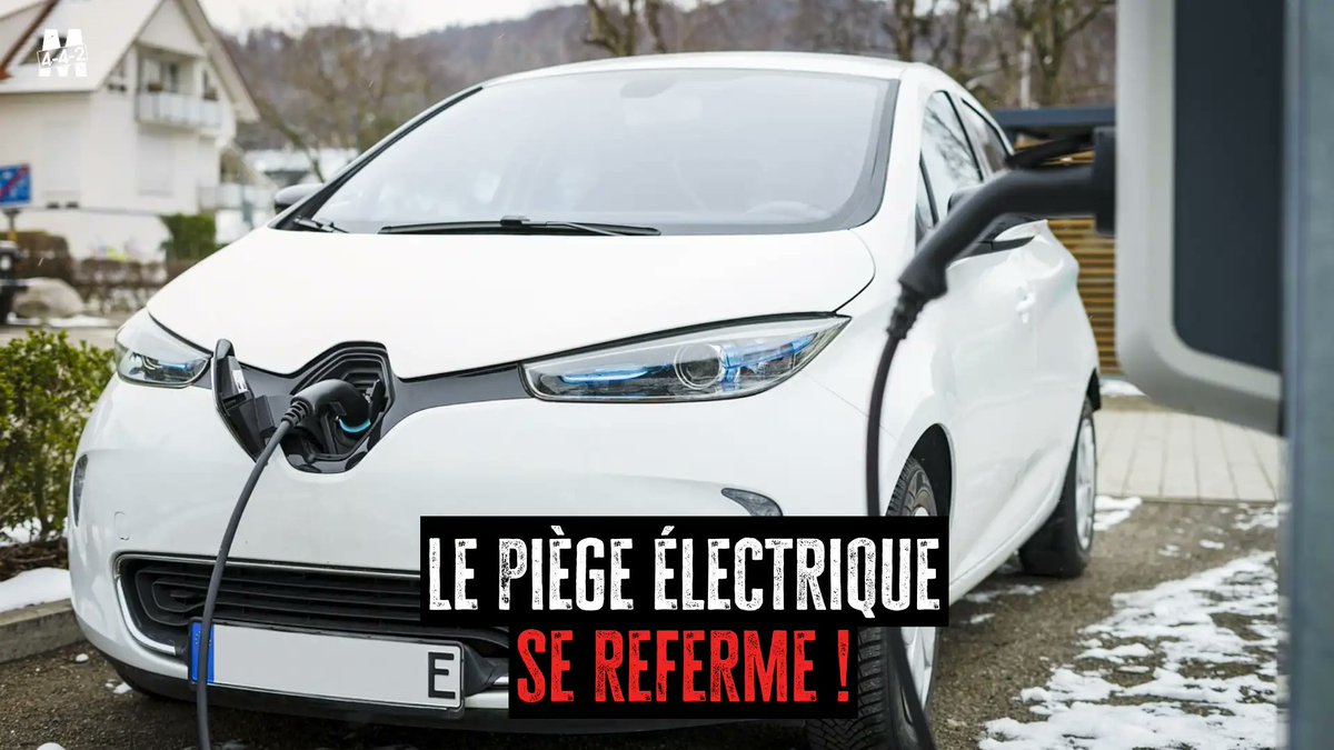 🚗🔌Voitures électriques : Le grand piège de la macronie pour les conducteurs (qui se sont bien fait avoir...) 
lemediaen442.fr/voitures-elect… 

💸Achetez électrique, disaient-ils. C’est l’avenir, disaient-ils. L’avenir, c’est la facture. La fête est terminée.

Un rappel salutaire :