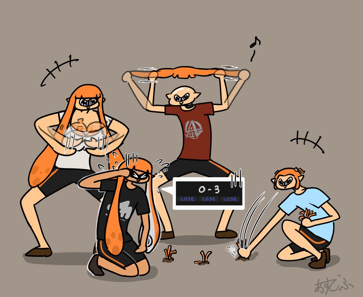 #今年も残りわずかなので今年一番伸びた絵を貼る
励まし