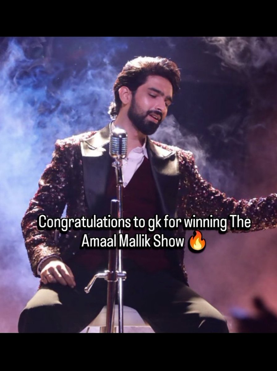 bbtak19's tweet photo. It was your show indeed @AmaalMallik 
AMAAL ERA BEGINS https://t.co/pXSNWtPmbH