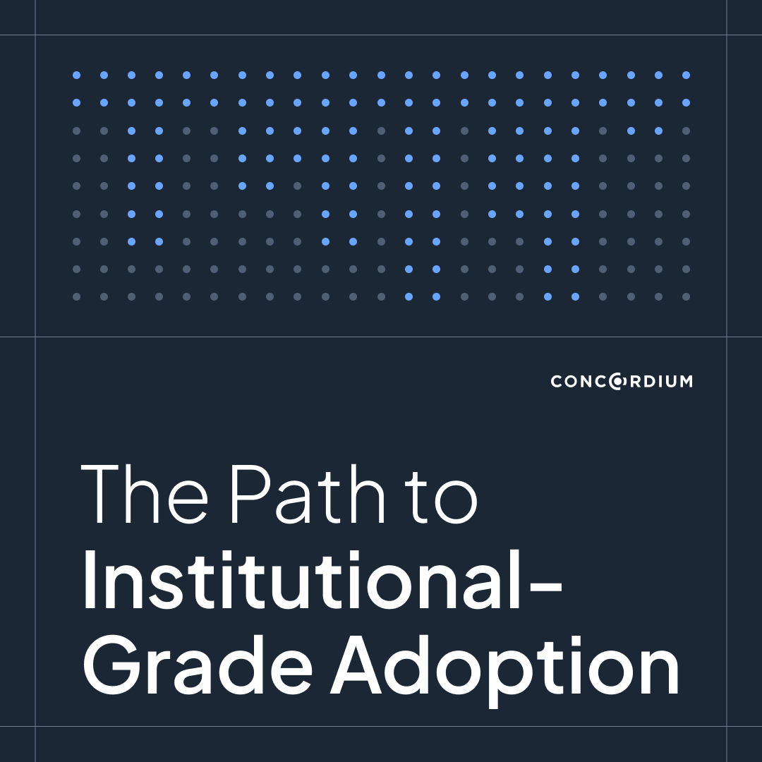 Concordium's tweet photo. 👀 Crypto is entering a new phase.
The era of anonymity is fading, and a new one is emerging where identity-aware infrastructure underpins trust at scale.
It’s a shift that will shape the next chapter of adoption, and one Concordium has been building towards. https://t.co/nBlxot5dW4