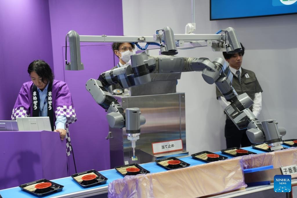 ロボットの展示会「2025国際ロボット展（iREX）」が東京で3日から6日