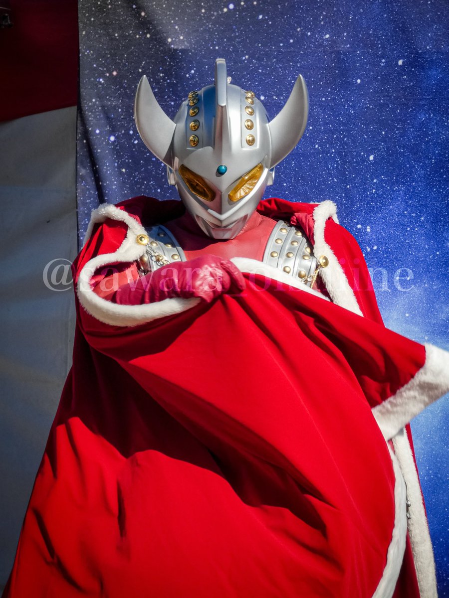 サンタマント姿のタロウさん、気品にあふれていて本当に素敵でした