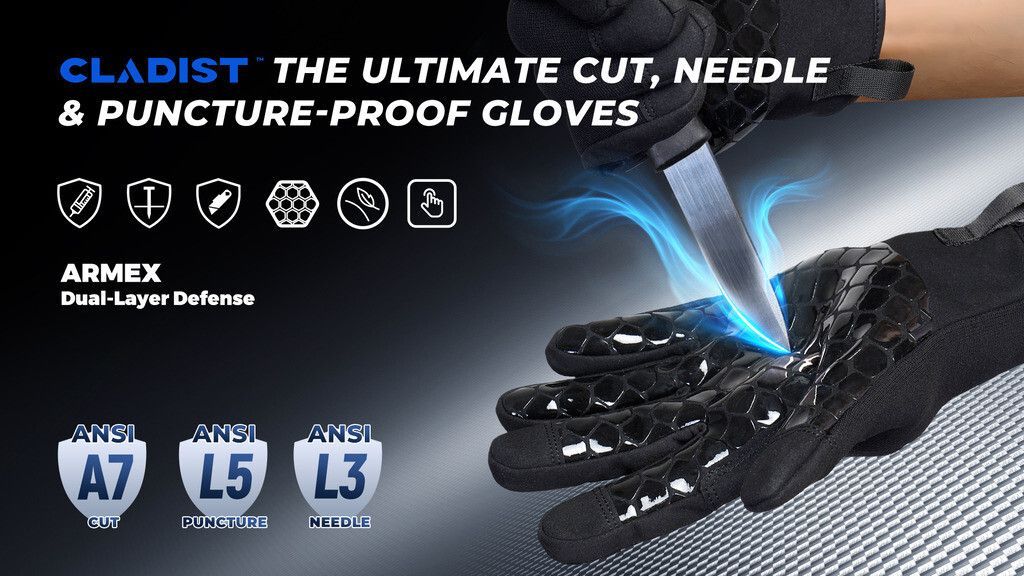 BackerClub's tweet image. 🧤 Meet CLADIST the glove built like invisible armor but light enough to forget you’re wearing it.
Cut proof. Puncture proof. Worry proof.
Perfect for builders makers and anyone who has ever lost a battle with a thorny bush 😂

👉 buff.ly/3wSprD4 
#CLADIST #SafetyGear