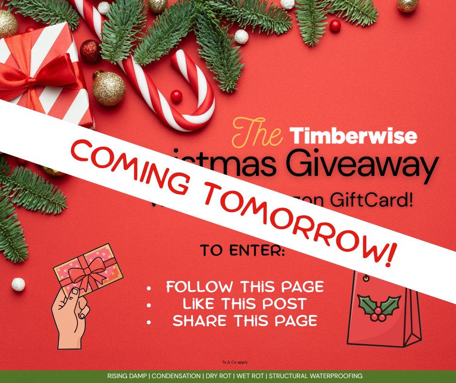 Tomorrow we launch our Christmas Giveaway! This December we wanted to give something back to our loyal followers so you can treat yourself or make Christmas shopping a bit easier this year!

Look out for our posts to see what this year’s prize is &amp; instructions on how to enter!