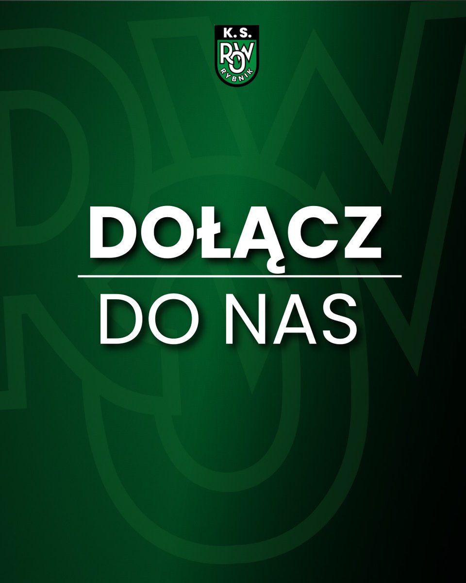 Chcecie budować wspólnie z nami przyszłość piłki nożnej w Rybniku?  Nie zwlekajcie i sprawdźcie w zakładce „Klub” w których rejonach potrzebujemy wsparcia i wspólnie twórzmy historię!
👉 row1964rybnik.com/dolacz-do-nas