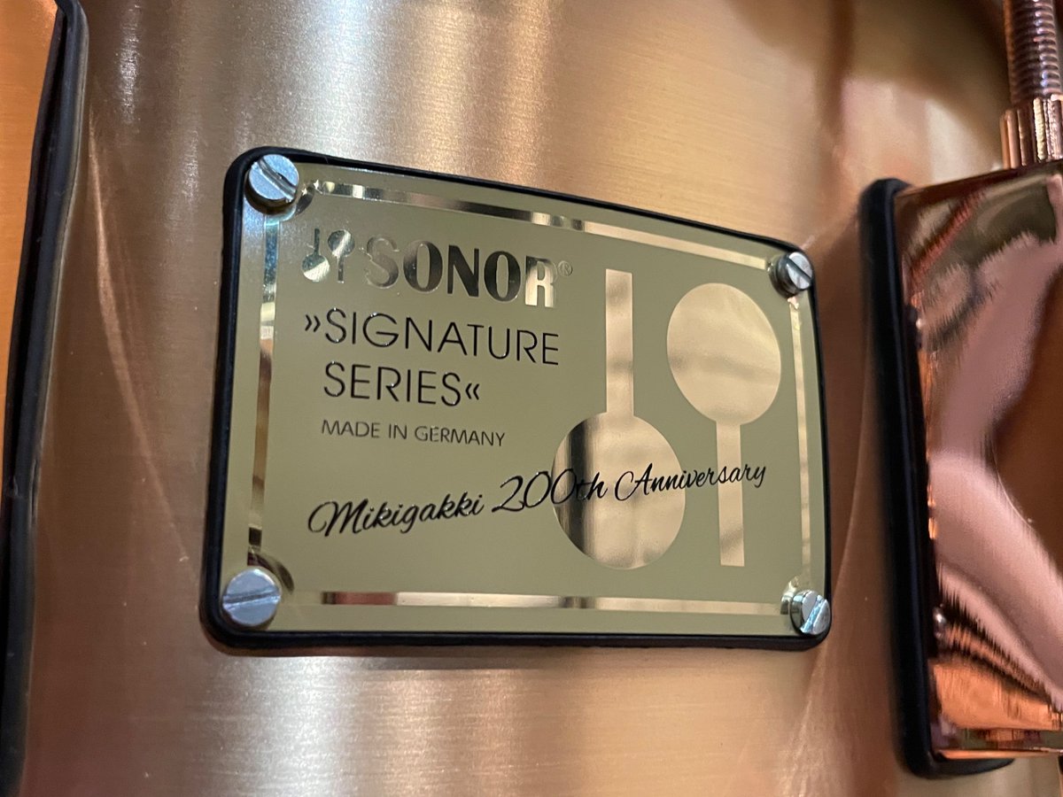 SONOR Signature Series HLD560-MIKI200 Coming Soon!!