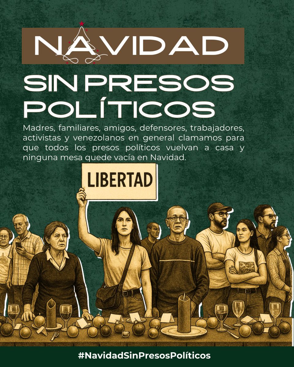 AlexisFRamosP's tweet image. #08Dic Llegó el último mes del año en vzla y  hay más de 1000 #PresosPoliticos alejados de sus familiares. Un gesto de buena voluntad es otorgar beneficios de ley, para que cada Preso de Conciencia pueda recibir la llegada de la Navidad con sus seres queridos.