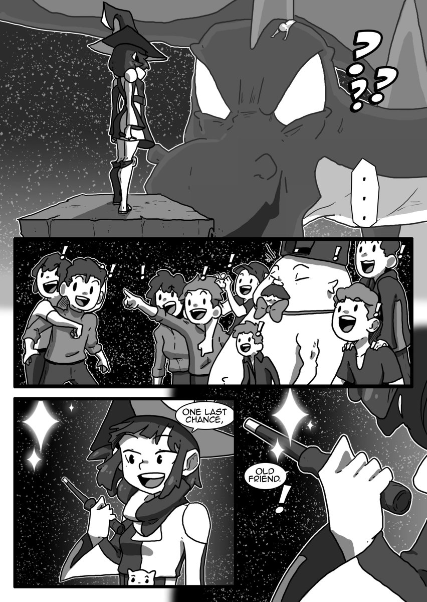 BRYCE AND <a href="/scott_malin/">Scott Malin🩲🦀</a> LORE DAY 8
(1/5) The first book we ever finished and Kickstarted was 'The Great Witch Artemis.' It was a full 78-page graphic novel that we released physically, alongside a bunch of merch. Scott tirelessly completed all the pages in just a matter of months!