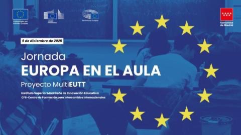 📚 ¿Enseñas sobre la UE? No te pierdas Europa en el aula
🗓️ 9 diciembre | Madrid
✅ Proyecto MultiEUTT, recursos, #Erasmus+, sMape y buenas prácticas 
comunidad.madrid/actividades/20…