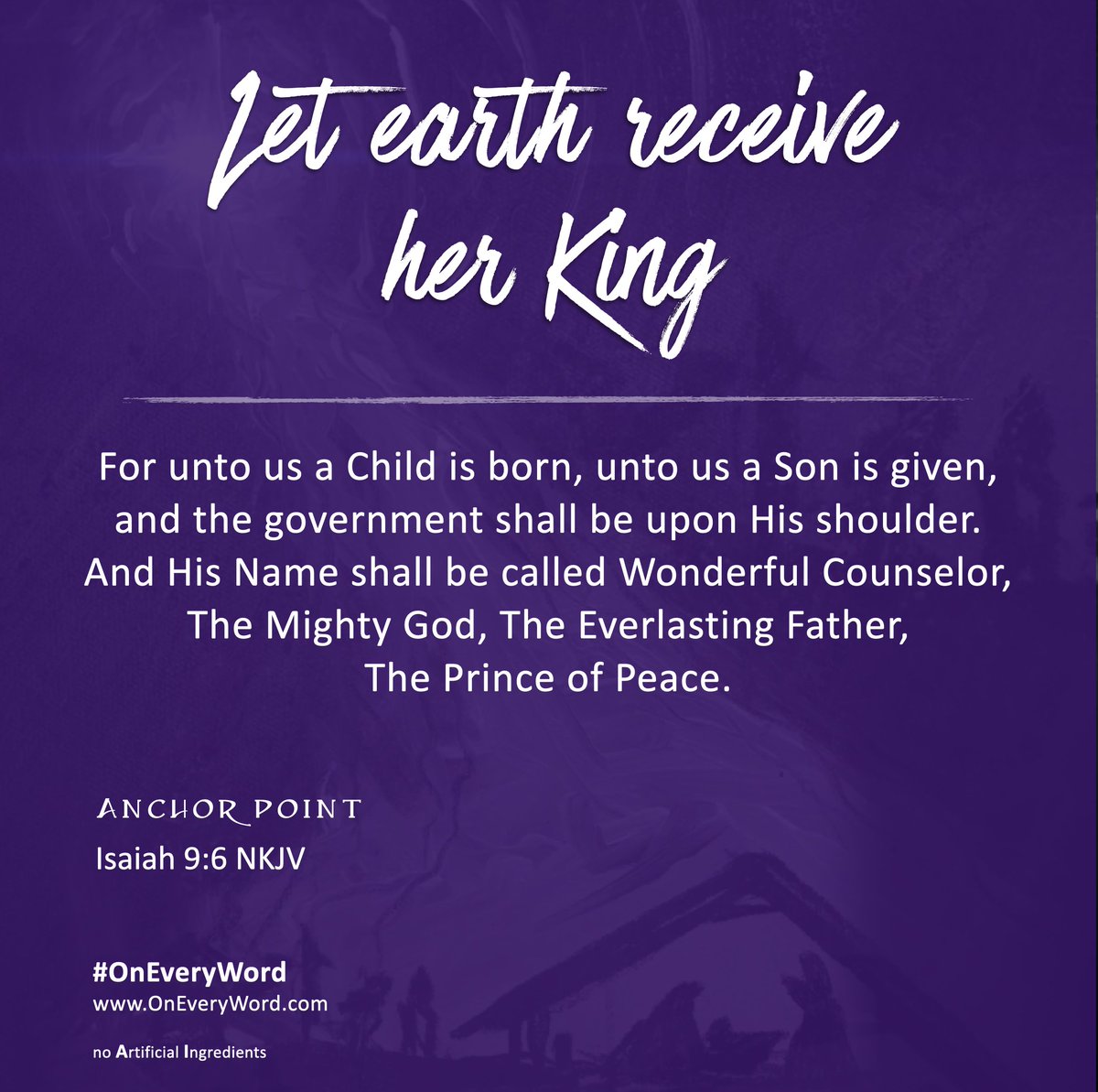 OnEveryWord's tweet image. 