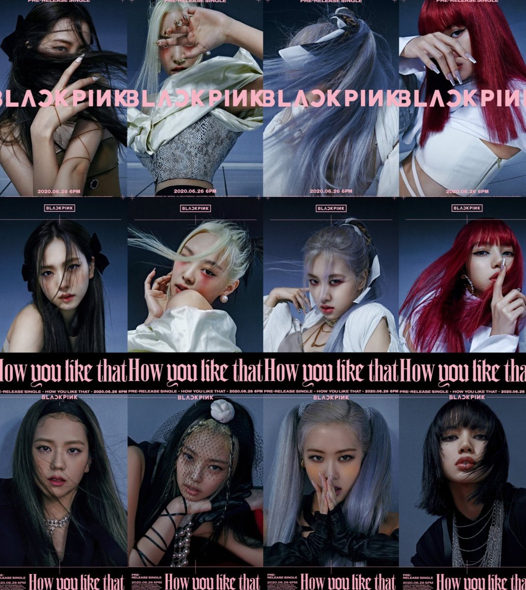 the gaggiest set of teaser posters a group has ever released