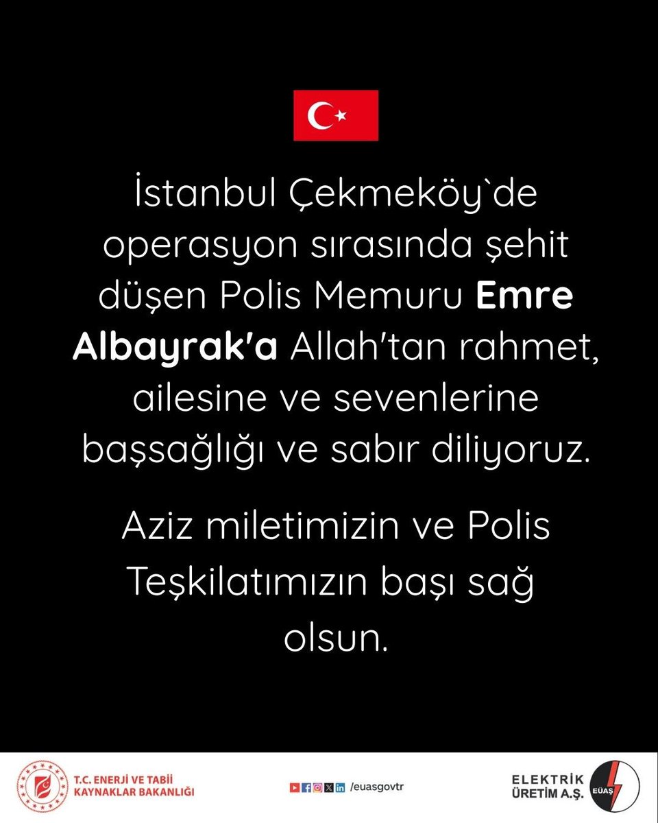 Elektrik Üretim A.Ş. (@euasgovtr) on Twitter photo 