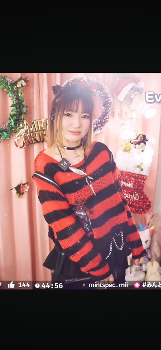mintspec_mii Miiちゃん😍配信お疲れ様でしたぁ❣️ 配信に入った瞬間