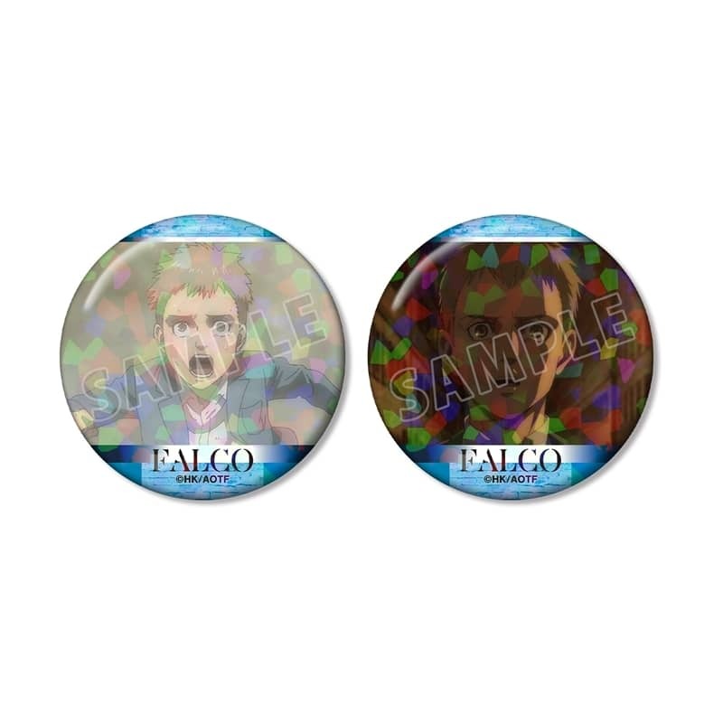 進撃の巨人 ファルコ 缶バッジ 2 進撃の巨人 ファルコ 缶バッジ 2