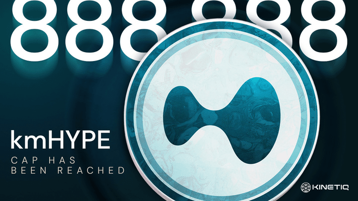 The 888,888 kmHYPE cap has been reached.

Heavily <a href="/markets_xyz/">Markets</a> coded.
