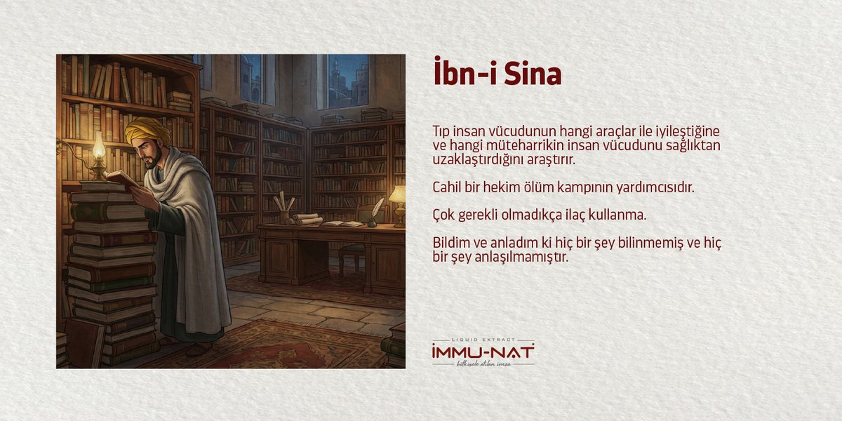 immunattr's tweet photo. Bugün bile, şifa arayışımızda onların seslerini duyuyoruz. 
📞 +90 549 385 24 04
📩 info@immunat.com.tr
#immunattr #bitkiekstraktı #doğaletken #formülünsadeliği #bitkiselbazlı #günlükrutin #takviyeedicigıda #takviyegıdası #LokmanHekim #İbniSina #Hipokrat https://t.co/3ivtZOgmfI