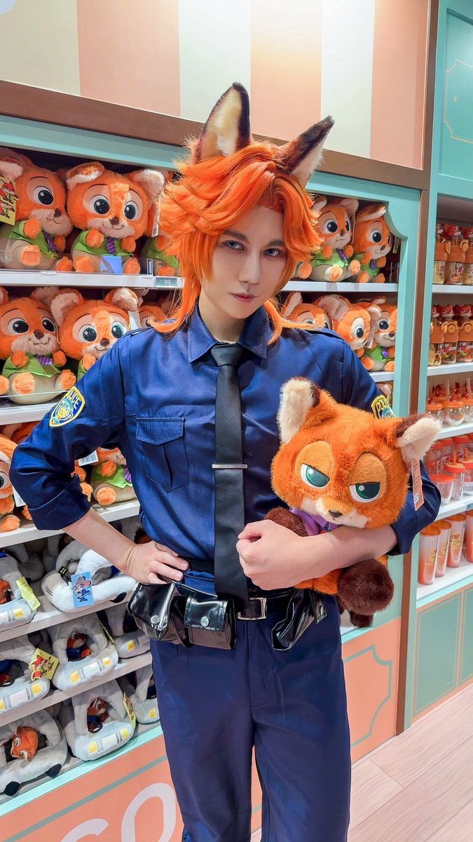 yato25883208's tweet photo. 我根本不在乎我們的不一樣，我真正在乎的是你。

Nick: yato_cosplay

#迪士尼 #Disney #優獸大都會2 #Zootopia2 #Nick https://t.co/4ZWmh7njAm
