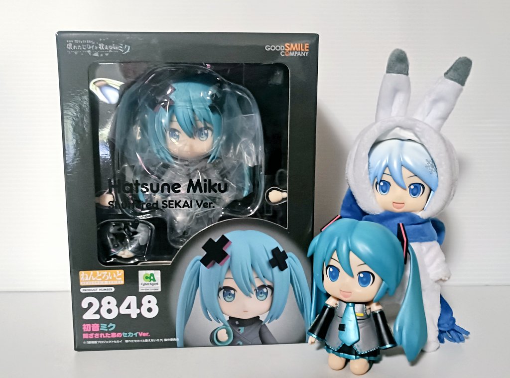 ダヨーさん、閉ざされた窓の セカイの初音ミクが届いたよ( ・ω