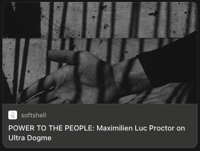 new MLP interview just dropped! I had a really good time chatting with Luise about <a href="/ultradogme/">ULTRA DOGME</a> in August.

substack.com/home/post/p-18…