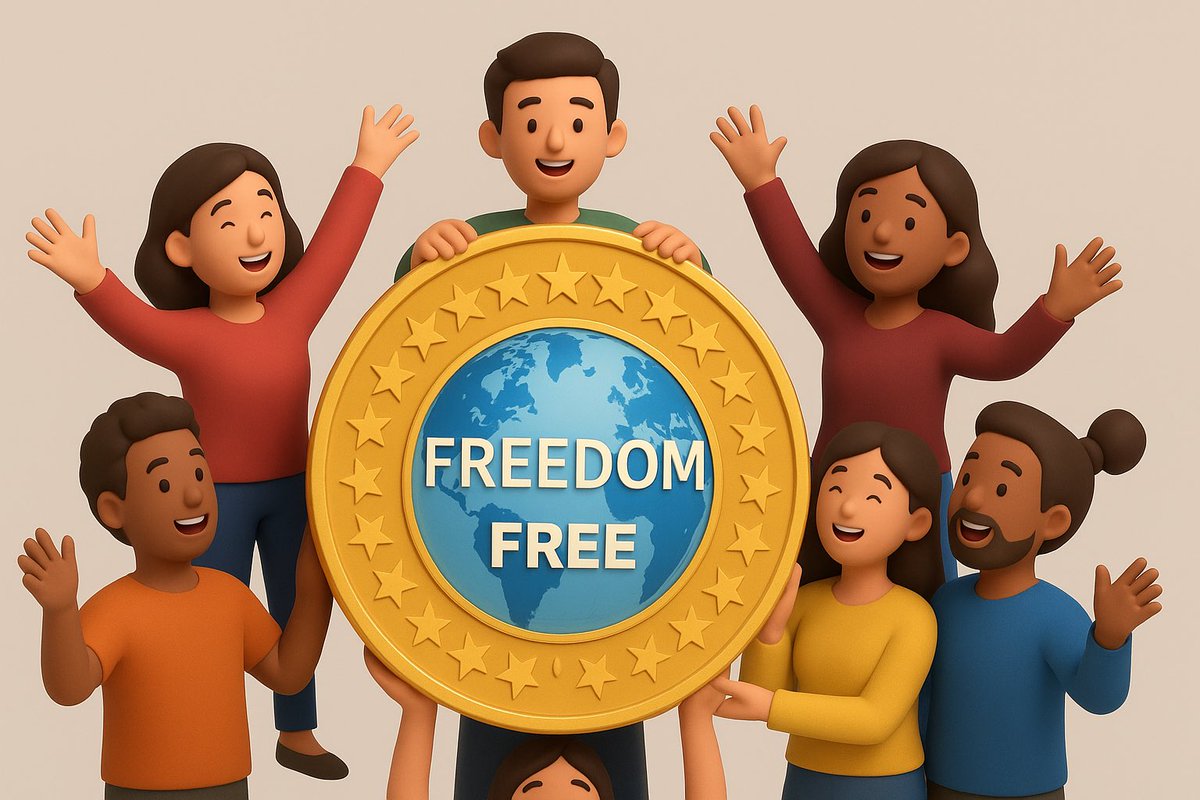 We love FREEDOM because freedom is more than a coin. It’s hope, unity, and a future we build together.
FREEDOM Coin isn’t just a token… it’s a movement.
A purpose. A community. A choice to rise.

Let’s support FREEDOM the coin that empowers us all. 

#CryptoCommunity #Freedom