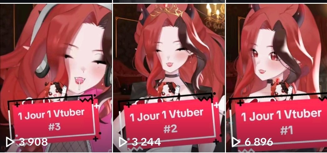 On reprend les vidéos tiktok 1 jour 1 vtuber ! 🥹🌹La prochaine arrive bientôt ! 💅🏽🌹