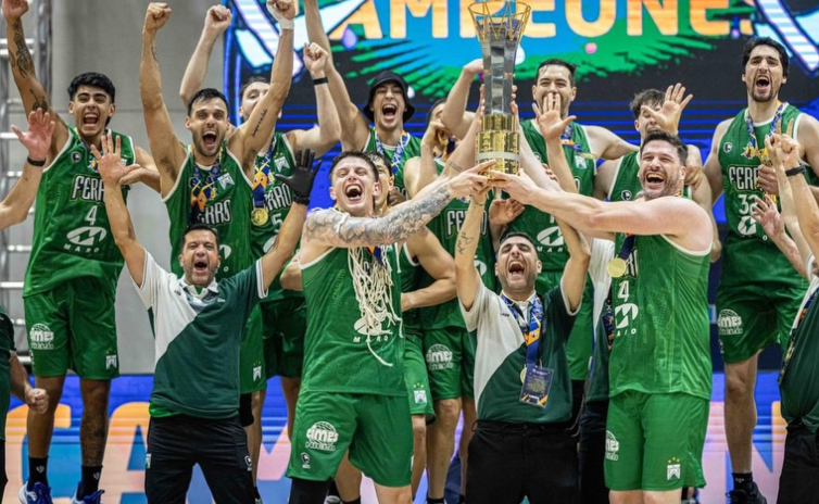 Felicitaciones al colega Federico Fernandez, Cuerpo Técnico y jugadores por el Campeonato de la Liga Sudamericana de Básquetbol 🏀🏀🥂🥂
