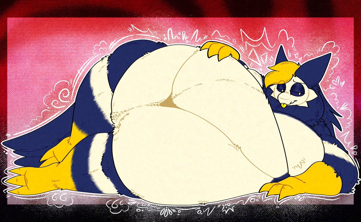 Rose_BoxXD's tweet photo. Isn't it nice to just eat so much and let the food digest?~
Commission for @doddlitli !!
Tysm so much for commissioning me! :3c
-
#fatart #fatfur #fatfurry #fatfetish #wg #weightgain #stuffedbelly https://t.co/kdgDPBzQT6