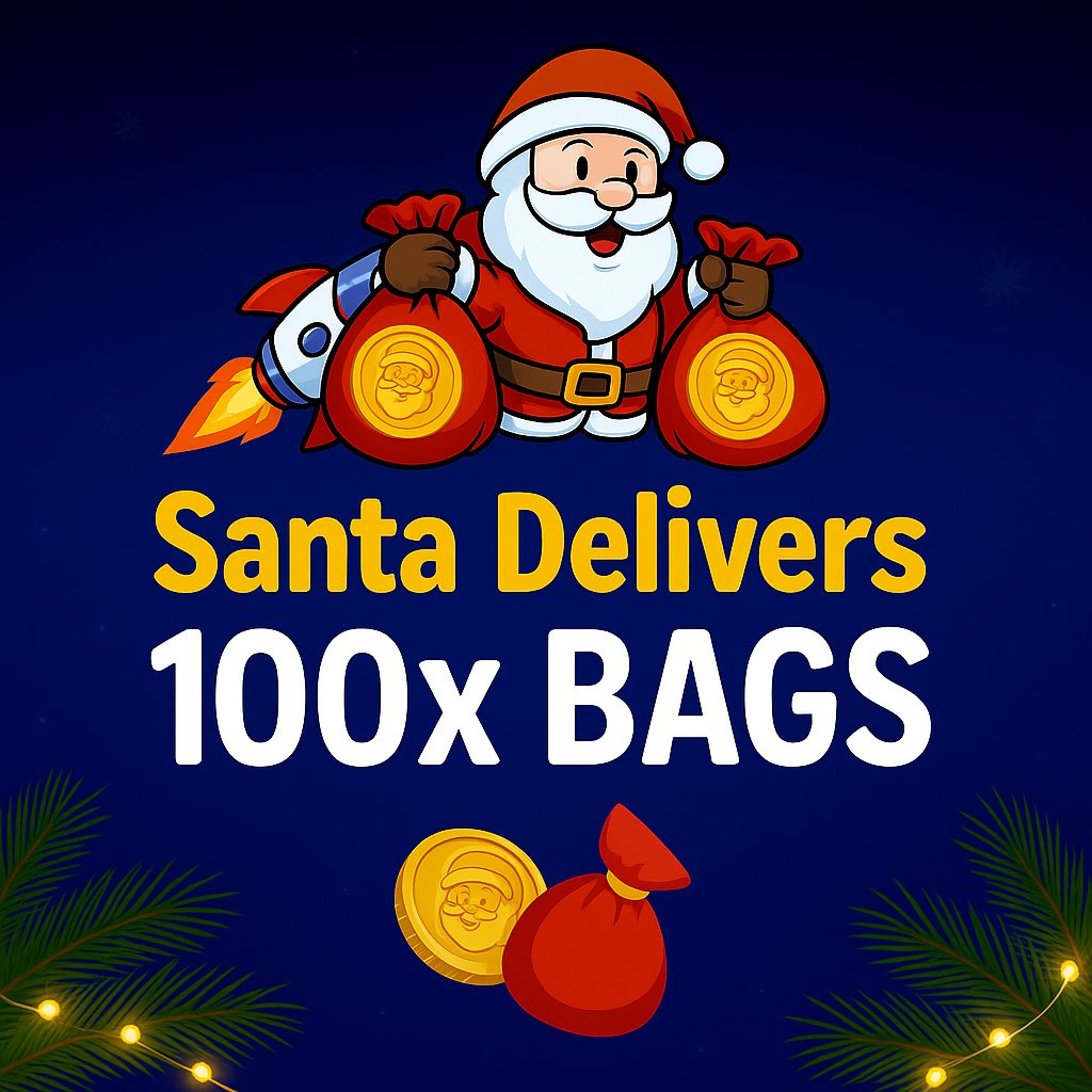Carlzeno's tweet photo. @CryptoCurb $Santa is the ultimate game changer https://t.co/ysclTWXf6Q