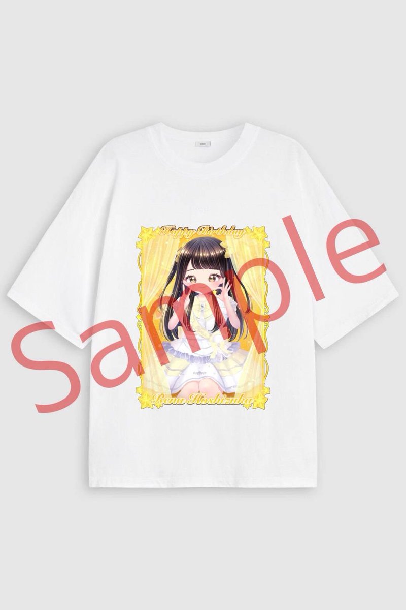 renabirthday's tweet photo. 🌟生誕Tシャツの受け渡し🌟

受け渡し開始 15:00〜
イベントが公園で行われている関係上ReNY前にて生誕委員からお渡しをさせていただきます！
到着致しましたらお声掛け頂ければ幸いです。

また、ご不明点やご質問などあればお気軽にご連絡をお願いします。

#星塚れな
#シャニパレ https://t.co/VgIu1AYhen