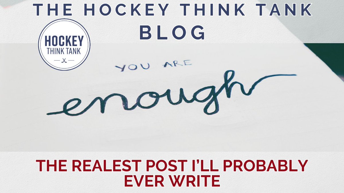 HockeyThinkTank's tweet photo. My post this morning will be a little bit different than what I normally post. My hope is that it will inspire someone going through the tough stuff to find the good. 🙏

🔗: https://t.co/uUa12OU5un https://t.co/G3qQ2D8h0q