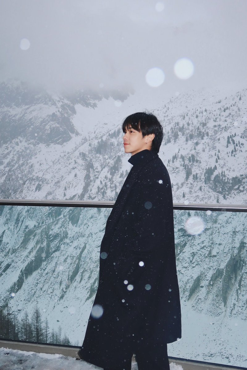 มาถึงแล้วหิมะตกพอดีเลยย ❄️#ThirdLapat