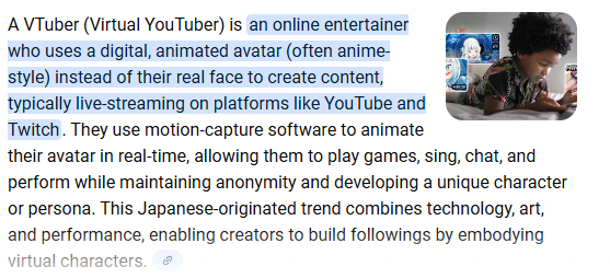 iiTzSnap's tweet photo. @EmplehVT @KitsuneroVT an online entertainer who uses a digital animated avatar nothing about a v-tube model or face filter there, but you are welcome to your opinion even if its wrong. https://t.co/8TjyfymipZ