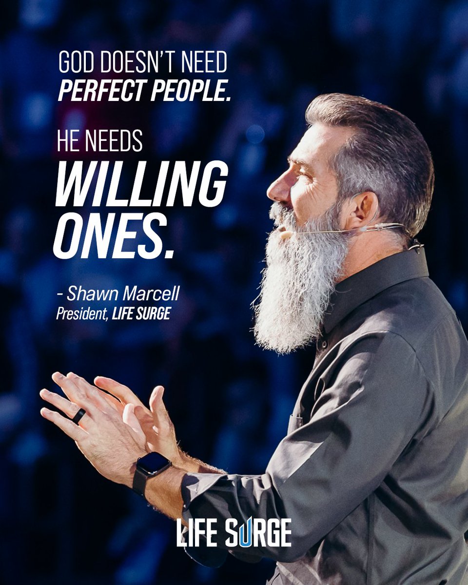 ShawnMarcell's tweet photo. God isn’t scouting for the polished, He’s looking for the available.
Show up with what you have, where you are, and watch what He does with obedience. https://t.co/KYCNDEhCPN