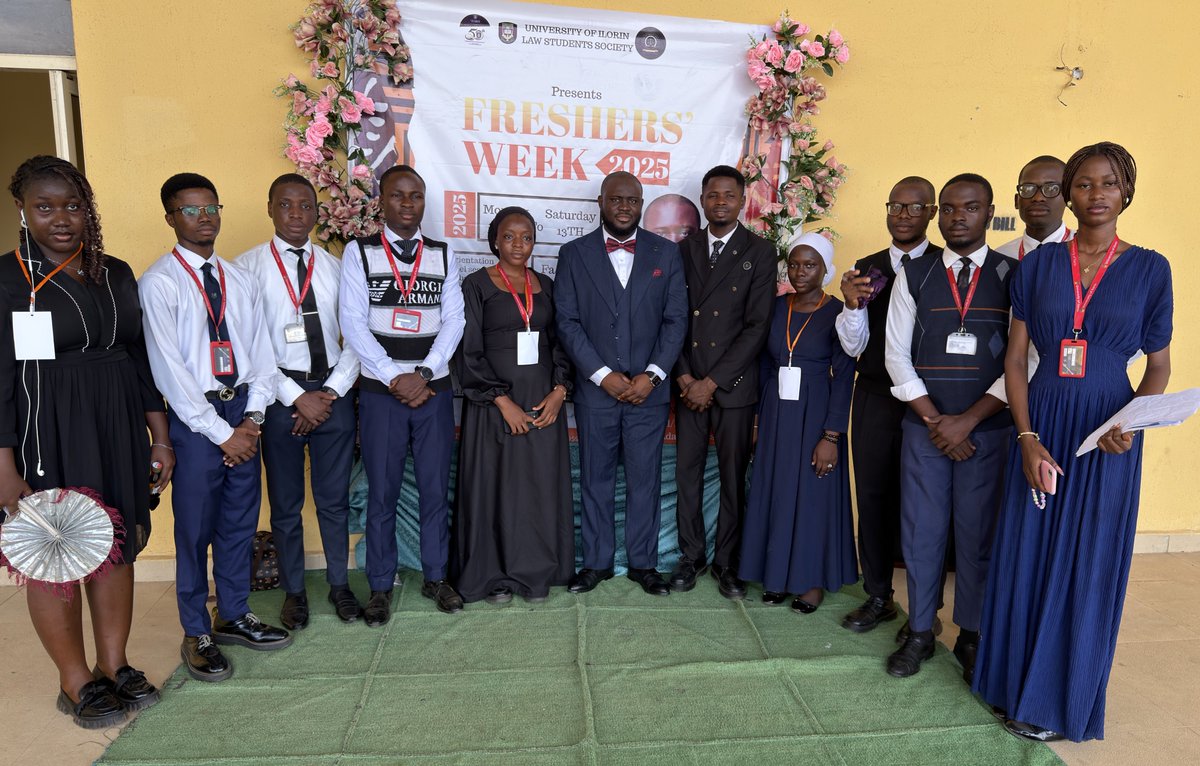 egi_nupe___'s tweet image. Freshers Orientation at Faculty of Law, the University of Ilorin.