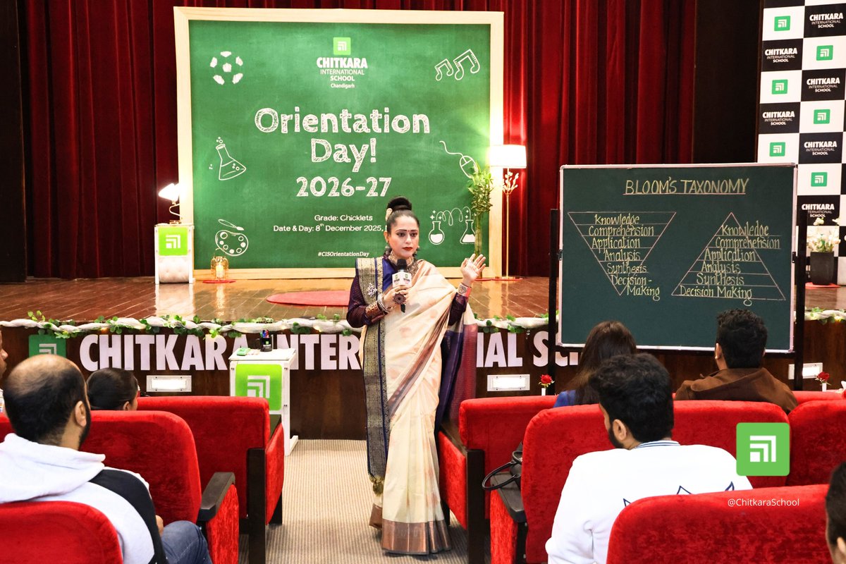 chitkara_school's tweet photo. Building strong foundations, Chitkara International School hosts an inspiring Orientation Day for the tiny tots of Chicklets
-
#CIS #oreintationday #studentorientation #parentssession #schoolorientation #ChitkaraInternationalSchool #event #CISOrientationDay https://t.co/fQST5nR7Yp