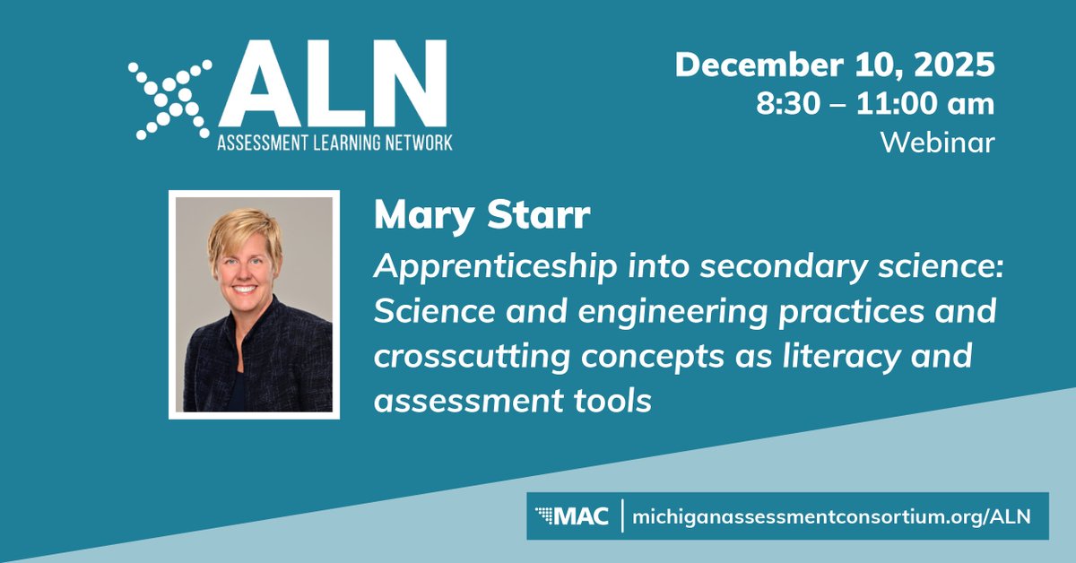 Michigan Assessment Consortium (MAC) tweet media