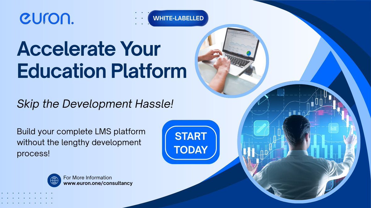 euron712's tweet photo. Skip months of development and launch your own Learning Management System! 
With features like AI-powered assessments, mobile apps, and payment integrations, your brand will stand out. 

Get in touch now! 
#OnlineLearning #CustomLMS
Get at: https://t.co/rPSkMTVYk5 https://t.co/QS8a5nzmM1