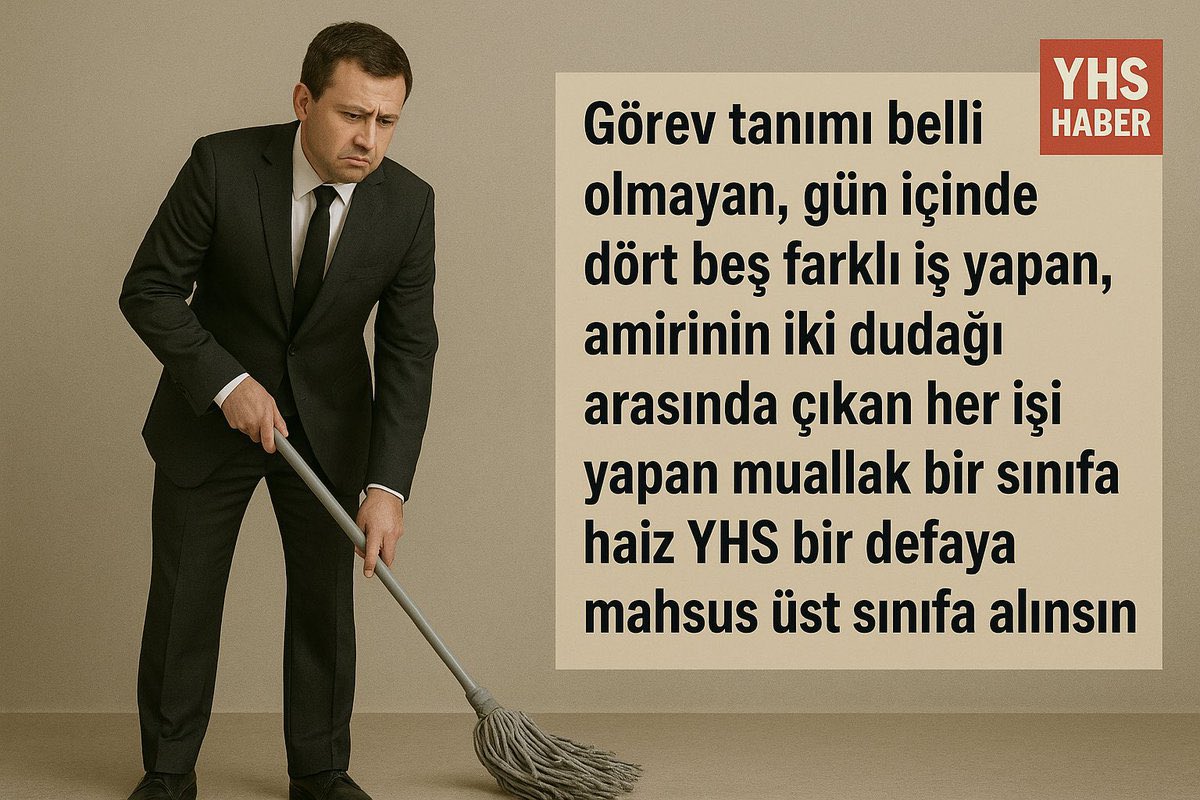 Yıllardır mağdur edilen Yardımcı Hizmetler Sınıfı artık unutulmamalıdır.

Her seçimde, her toplu sözleşmede bizlere verilen sözler tutulmalı, YHS çalışanları hak ettikleri şekilde Genel İdari ve Teknik Hizmetler Sınıfına geçirilmelidir.

#YardımcıHizmetlerSınıfı