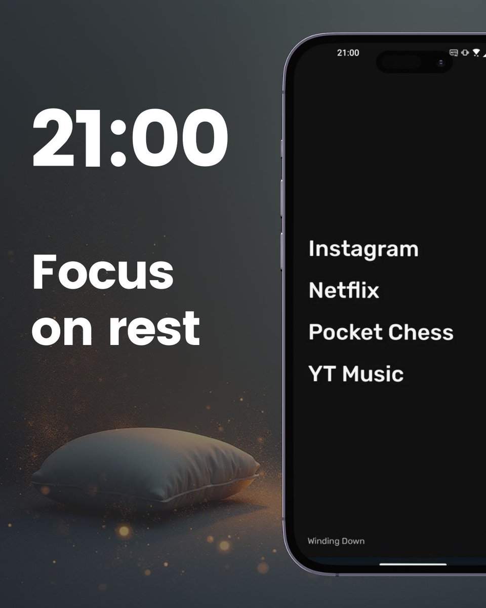 __bash_'s tweet image. I have a hard rule: No work apps after 6 PM. But willpower usually fails me.

So I coded a feature called "Profiles" that automatically hides Slack and Email when my work day ends. My home screen literally changes at 6 PM. Here is how it works 👇

#androidhomescreen #productivity