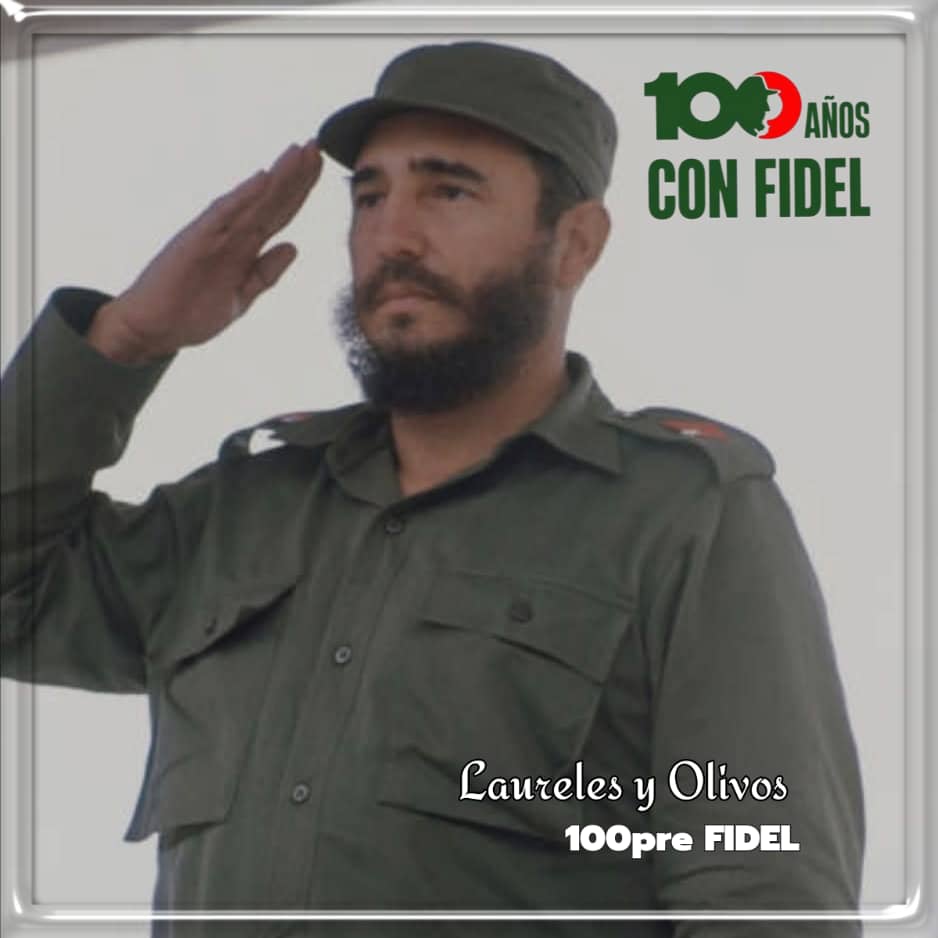 Con Fidel en el corazón, seguimos en combate.

#100AñosConFidel #ComercioCuba
