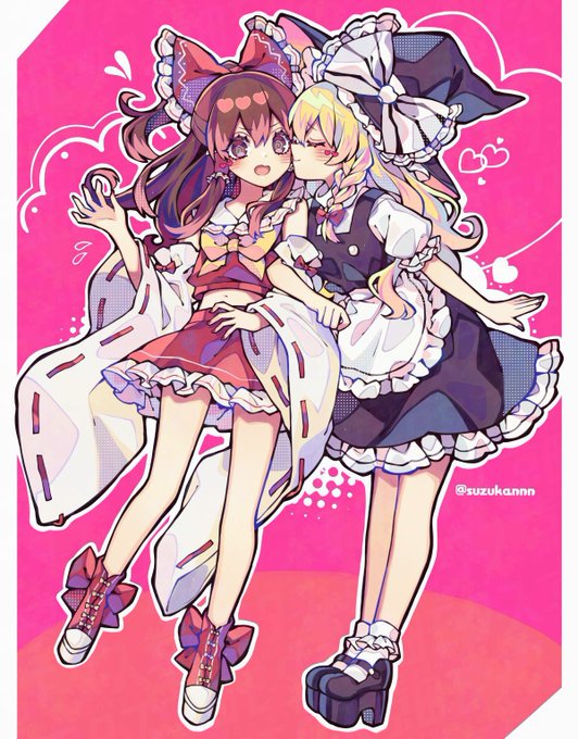 博麗霊夢 「巫女 」|煮込らし化(多忙)のイラスト