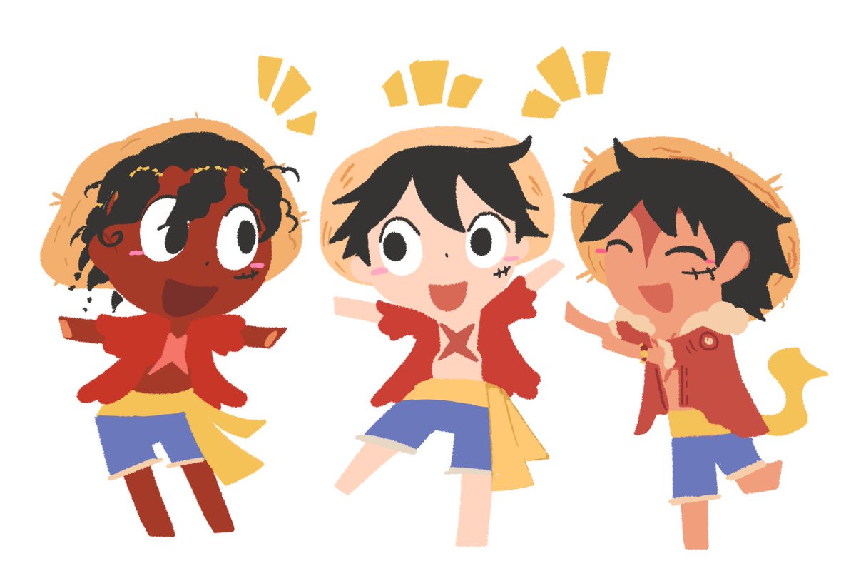 Luffy is whoever what you want him to be