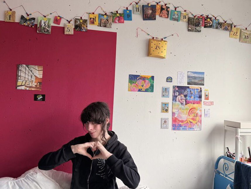 Boyfriend made me an advent calendar.