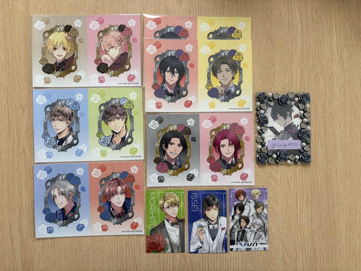 交換/譲渡】ツキプロ ツキウタ ルナフェス ブロマイド クリアカード