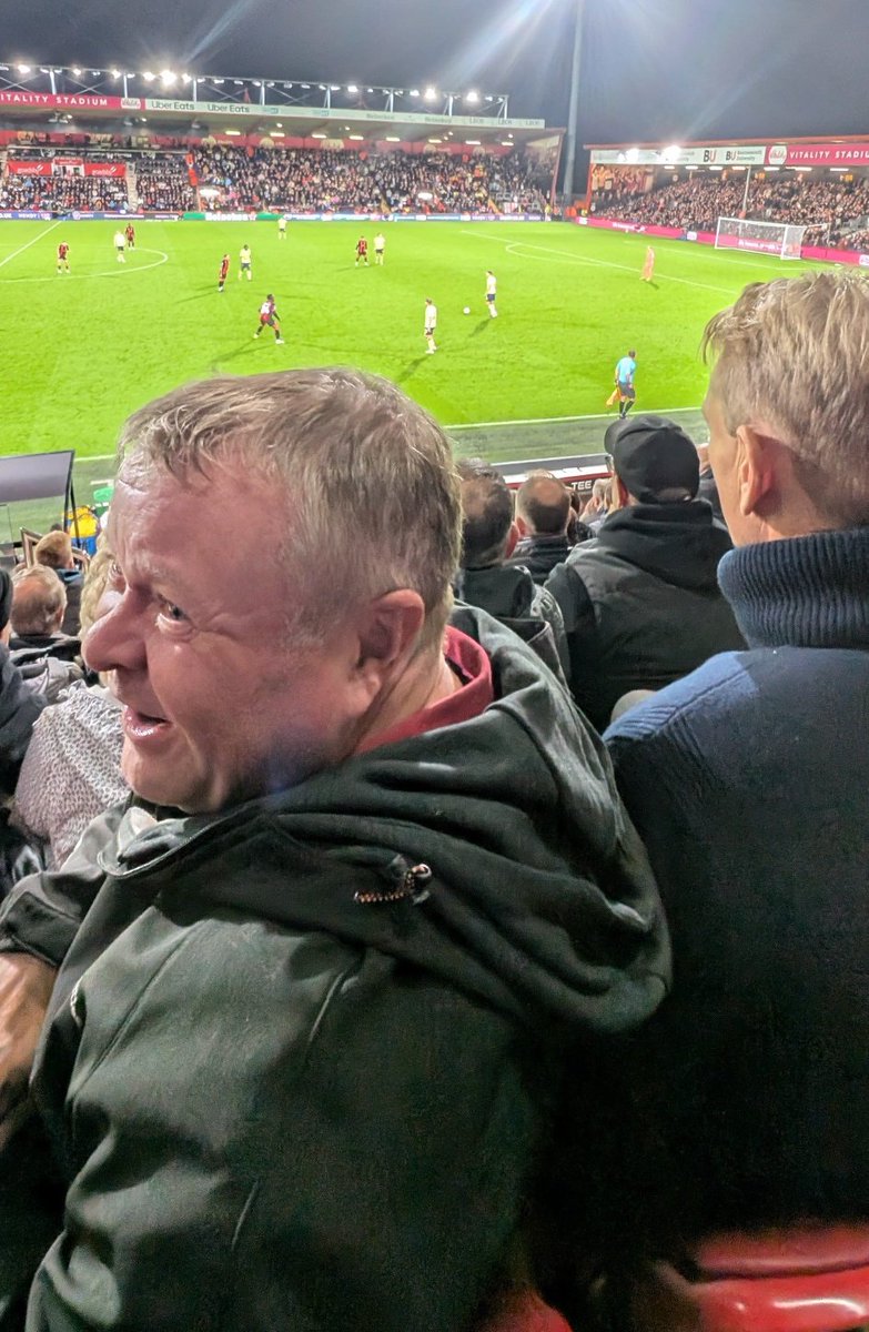 A day of sad news regarding longstanding #afcb fans. I heard just now that a regular train travelling companion of mine, Andy Galvin, has passed away. It was devastating news for me and my heartfelt condolences go to his family and friends. I will miss him a lot. RIP Andy.