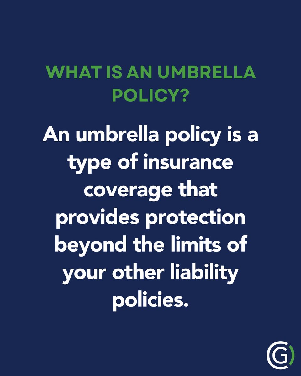 go_cgo's tweet image. If you have assets to protect, an umbrella policy is one of the most affordable ways to keep them safe. Swipe to see when this coverage can step in. ☂️➡️ 

#UmbrellaPolicy #InsuranceTips #InsuranceAdvice #PersonalInsurance #BusinessInsurance