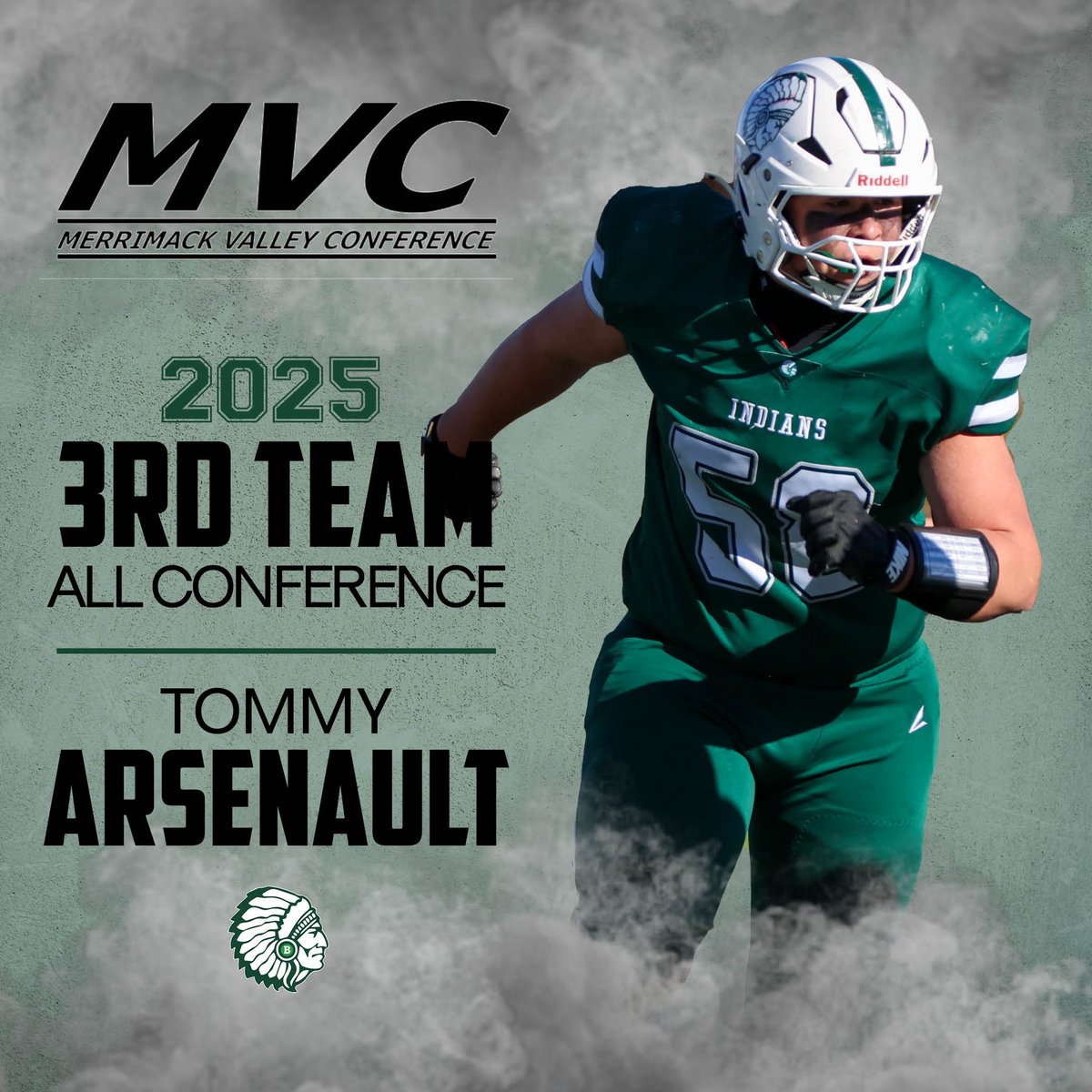 Paved the way for over 3,000 yards rushing this season. Another all conference player returning next season. <a href="/tomarsenault58/">Thomas Arsenault</a> <a href="/BMHS_Athletics/">BMHS Athletics</a>