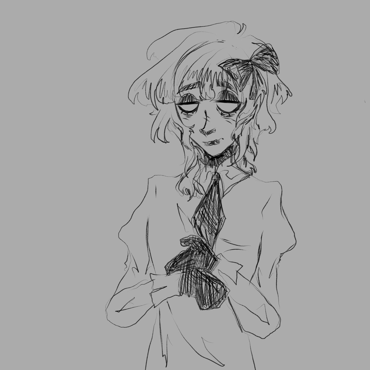 RunawayMoth's tweet image. forgor to post #sketch