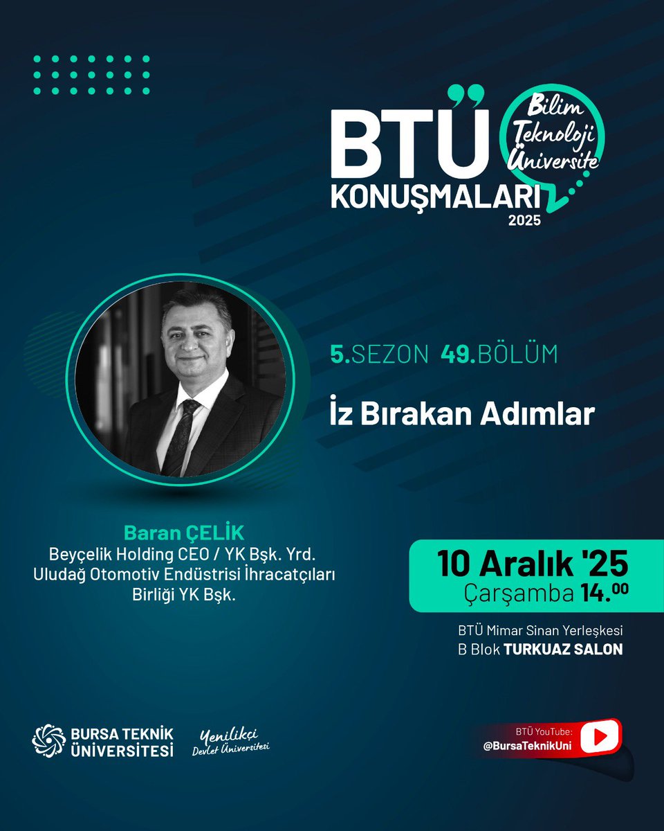 Bursa Teknik Üniversitesi (BTÜ) tweet media